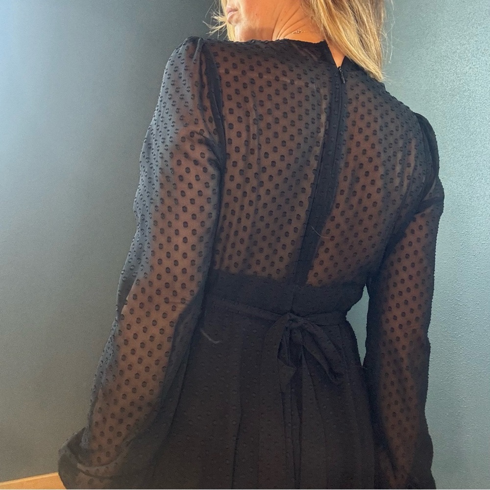 Revolve Privacy Please Stockton Dress Black Size Medium - Picture 4 of 14